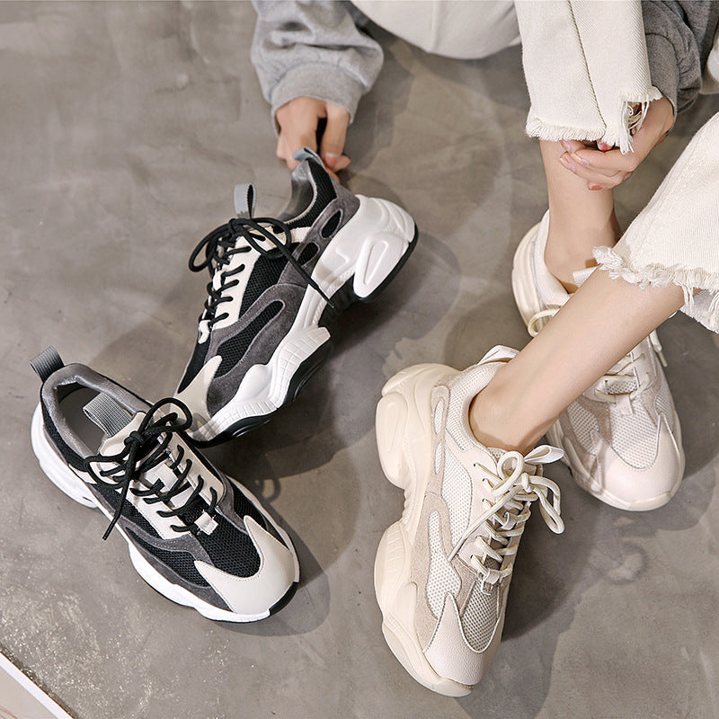 Women's Lightweight Thick Sole Platform Sneakers