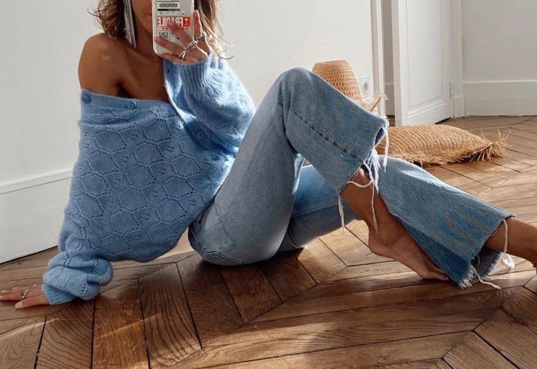 Sensual Healing Blue Cardigan