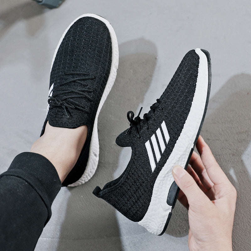 Men's Non-slip Fly Woven Walking Shoes