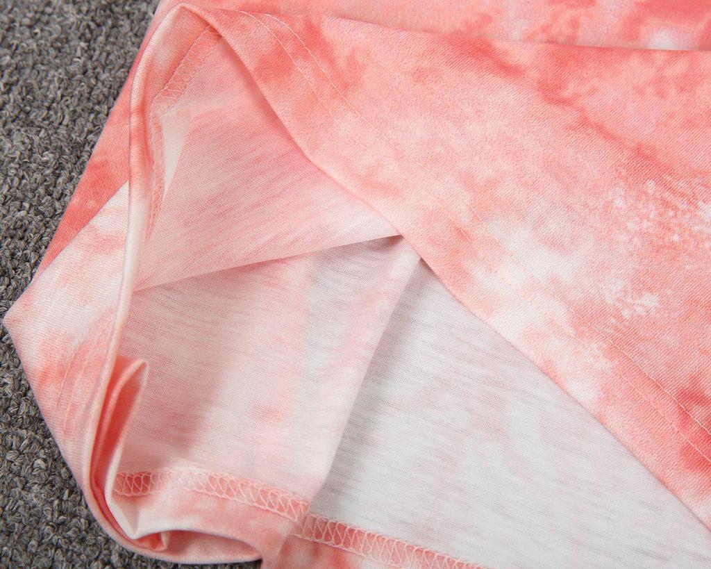 Sweet Print Short Sleeve Top