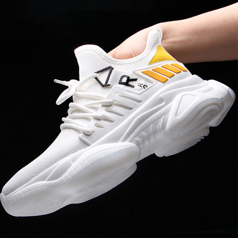 Men's Color Block Mesh Sports Shoes