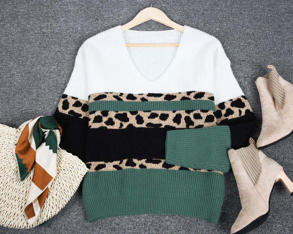 Fiercely Fashionable Colorblock Sweater