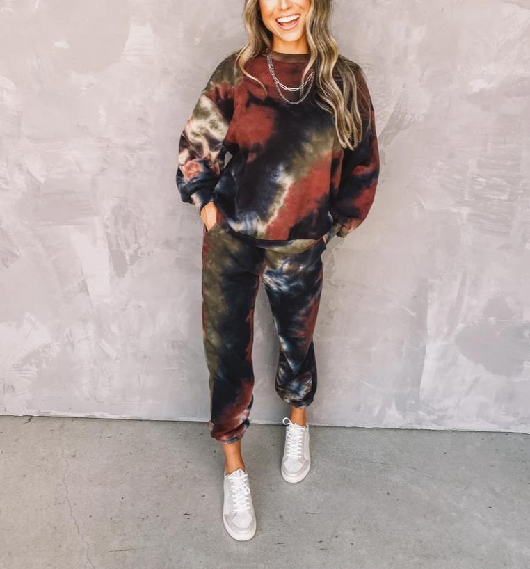 Total Obsession Tie Dye Jogger Set