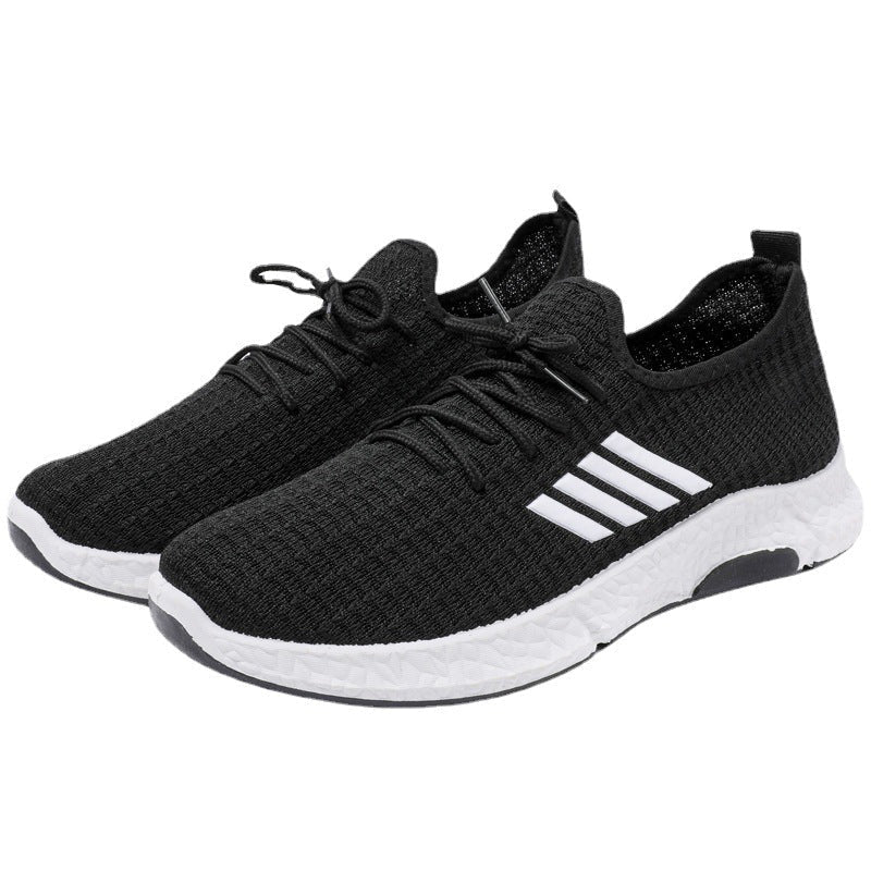 Men's Non-slip Fly Woven Walking Shoes