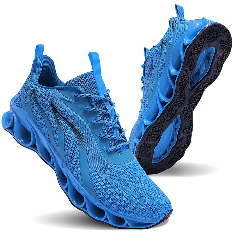 Absorb Sweat Breathable Lightweight Casual Bright Running Sneakers
