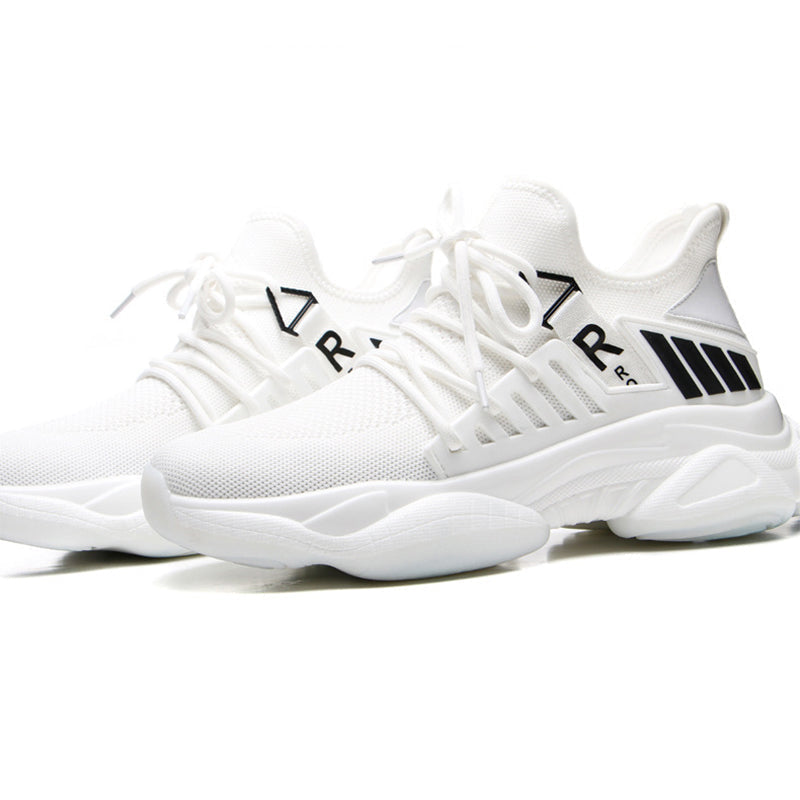 Men's Color Block Mesh Sports Shoes