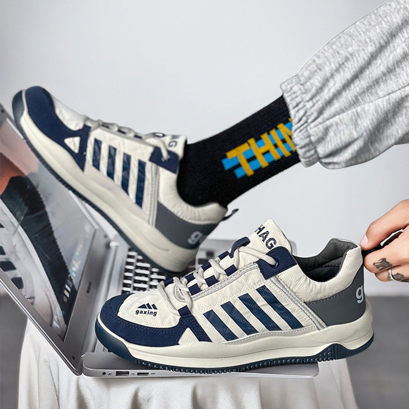 Men's Leather Casual Sneakers