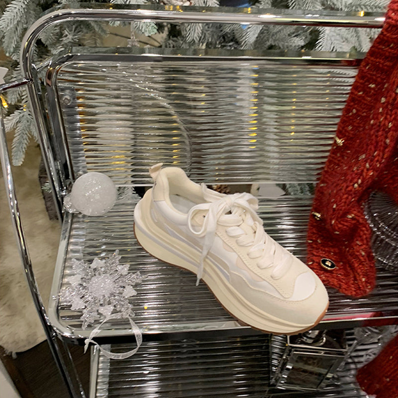 Women's Color Block Platform Sneakers