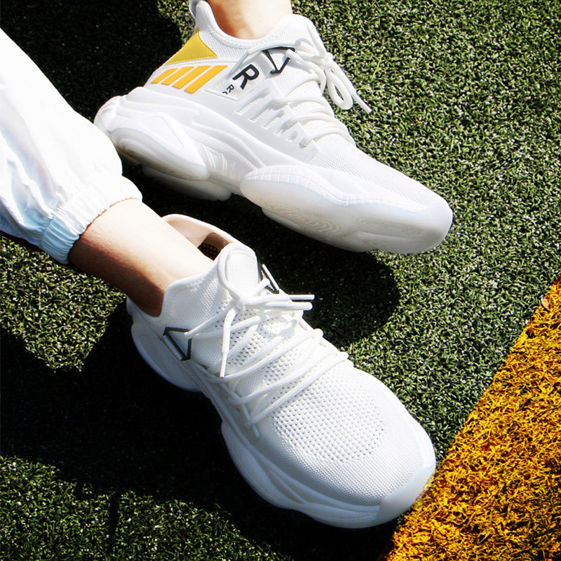 Men's Color Block Mesh Sports Shoes