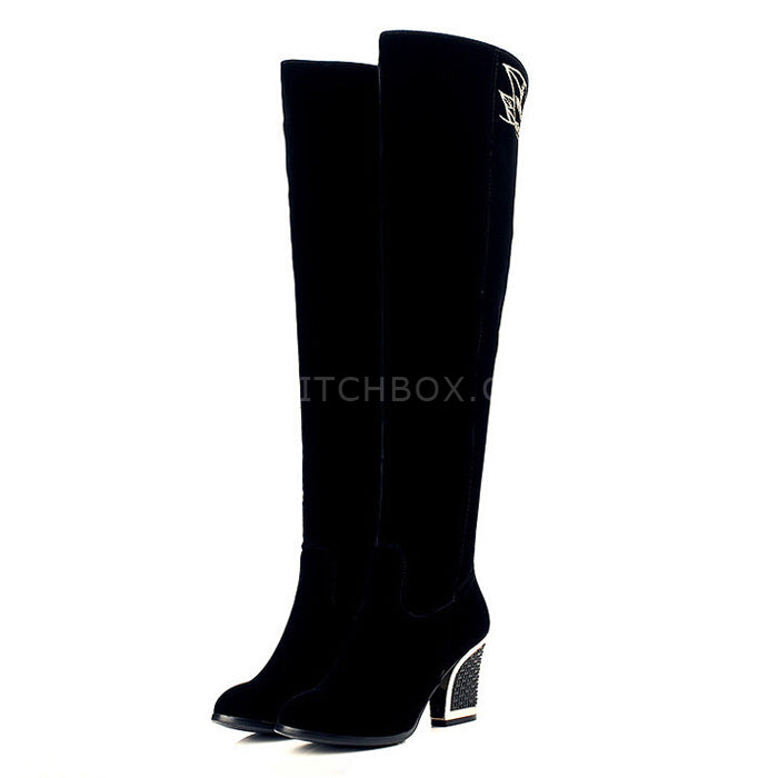 Embroidered boots