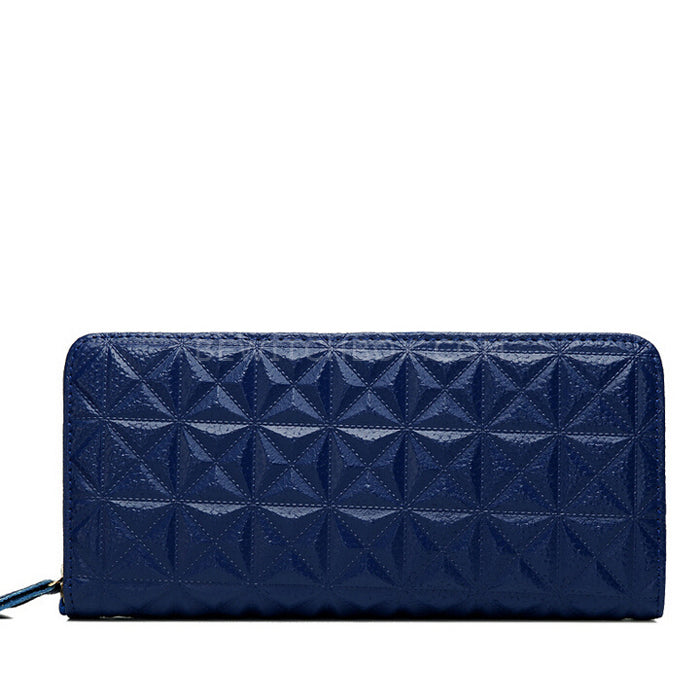 Zip Around Embossing Wallet
