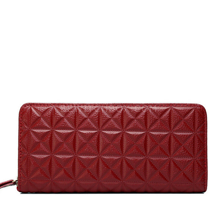 Zip Around Embossing Wallet